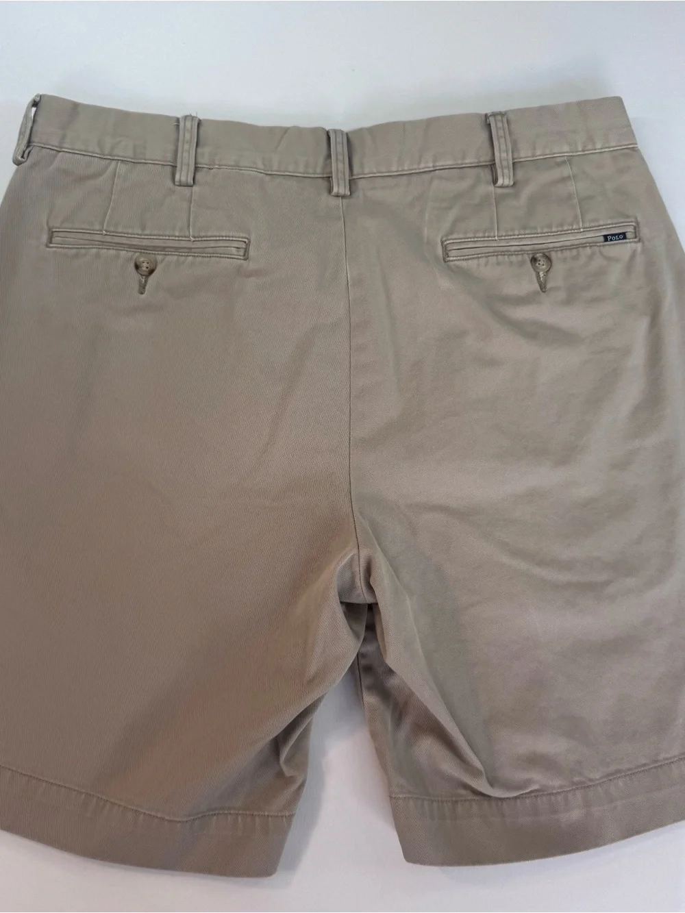 POLO RALPH LAUREN Men’s Cotton Chinos, Classic Fit, Casual, Khaki/Beige, 34W 9I - Picture 7 of 13